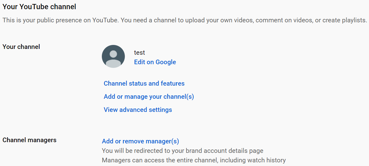 How to add  managers to your channel